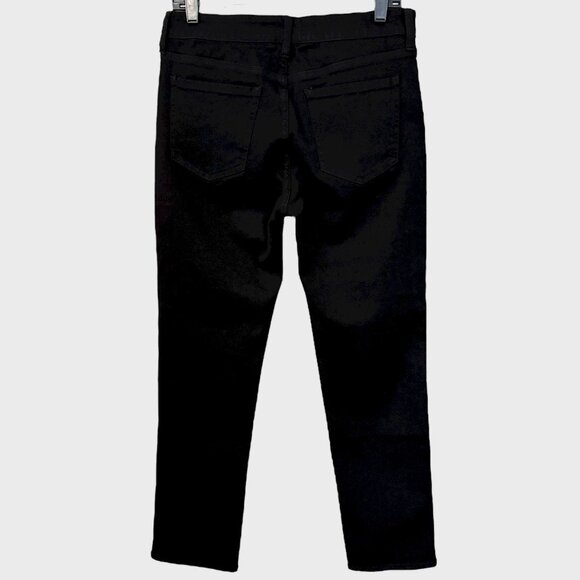 Quince Bella Stretch Straight Denim Jeans Black Women's 30 Organic Cotton New - Picture 4 of 14